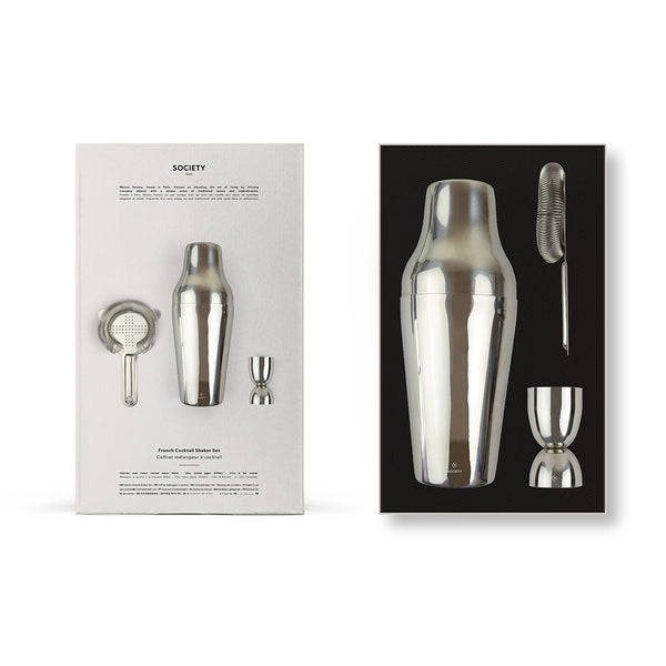 Barware French Cocktail Shaker Set Thread Design