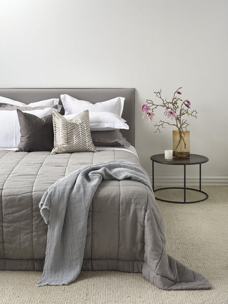 Smoke Linen Quilt