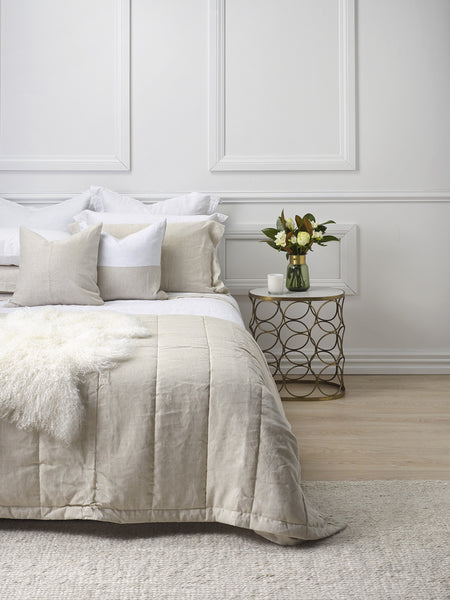 Natural Linen Quilt