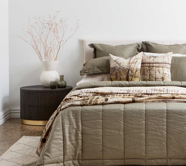 Olive Linen
