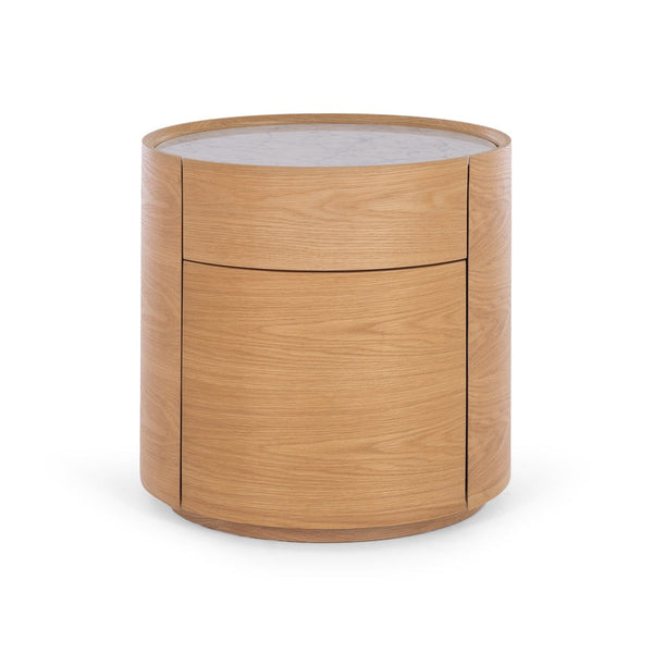 Thread Design Harlow Two Drawer Bedside with marble top