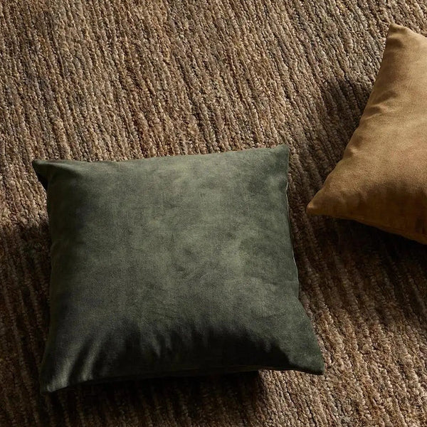 Velvet Cushion in Jade green 50x50 image 2