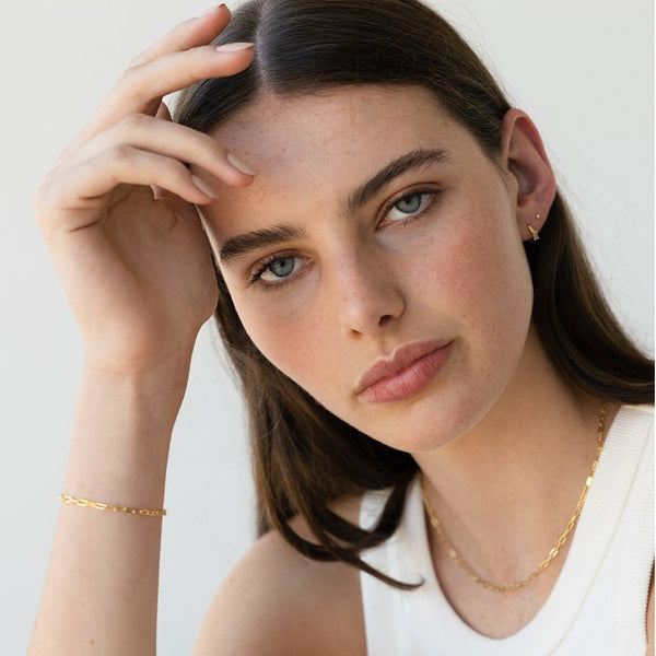 Sophie Mini Link Bracelet - Gold image 2
