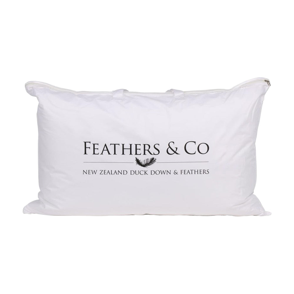 Feathers & Co Lodge Pillow New Zealand Duck Feather And Down Thread