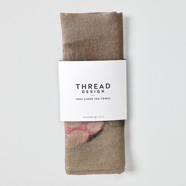 Thread Design Desert Light Linen Tea Towel Elements of Nature collection