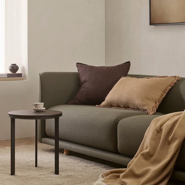 Baya Flaxmill Cushion - Mahogany image 2