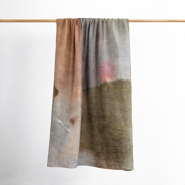 Thread Design Gentle Dawn Linen Throw