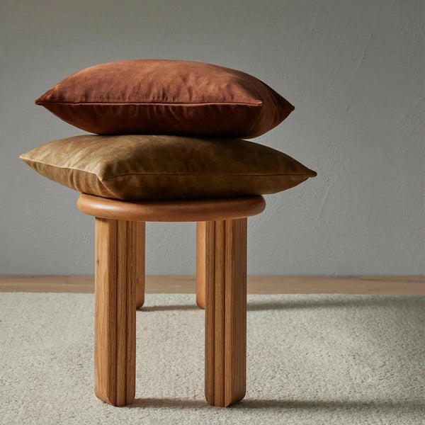 Velvet Cushion - Cinnamon image 2
