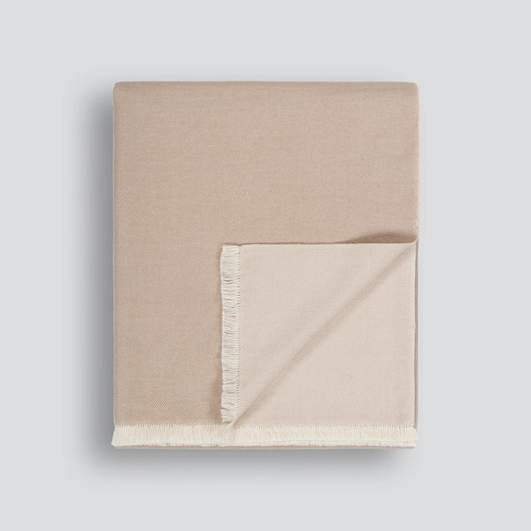 Langford Ecru Throw - Ecru