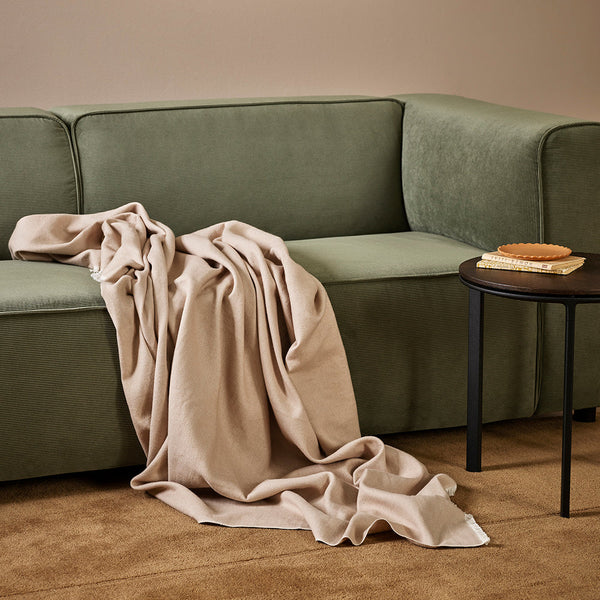Langford Ecru Throw - Ecru