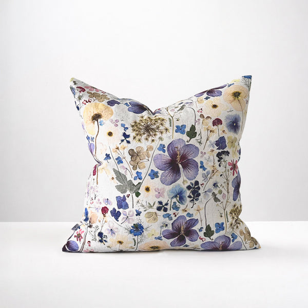 Thread Design & Paper Park Petal Play 50 x 50 Cushion - Moonbloom