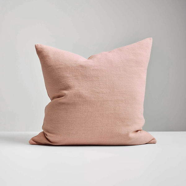 Thread Design Rose Heavy Linen Cushion square