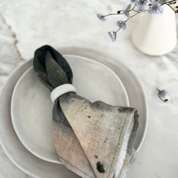 Thread design Cosmic Ocean Linen Napkins - Set of 4 – Thread Design