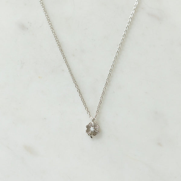 Sophie Love Lily Necklace in Silver