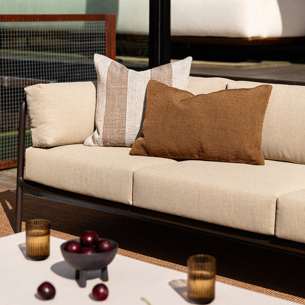 Tide Outdoor Cushion - Tobacco