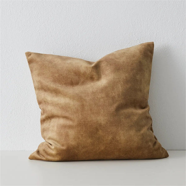 Velvet Cushion in Burnish 50x50