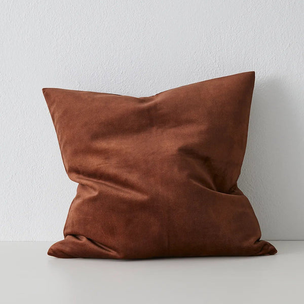 Velvet Cushion - Cinnamon