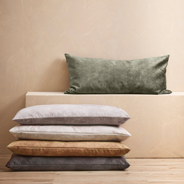 Thread Design Velvet Lumbar Cushions