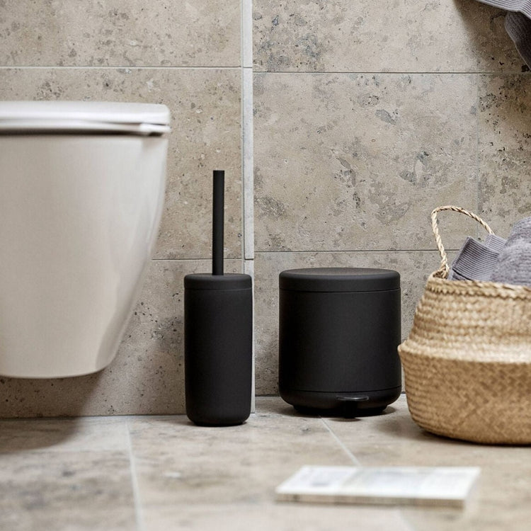 Zone Denmark Ume Toilet Brush Black Thread Design