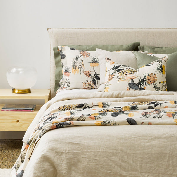 Attenborough Linen Throw
