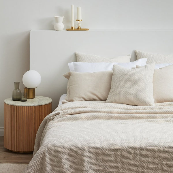 Thread Design Coast Bed Cover in Sand image 2