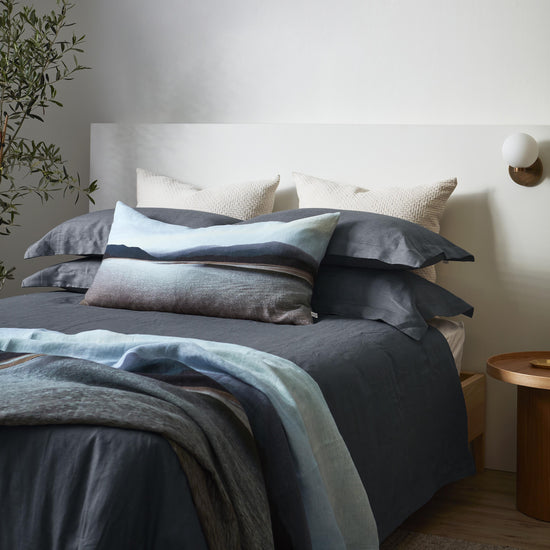 Thread Design Ocean Linen Duvet Cover