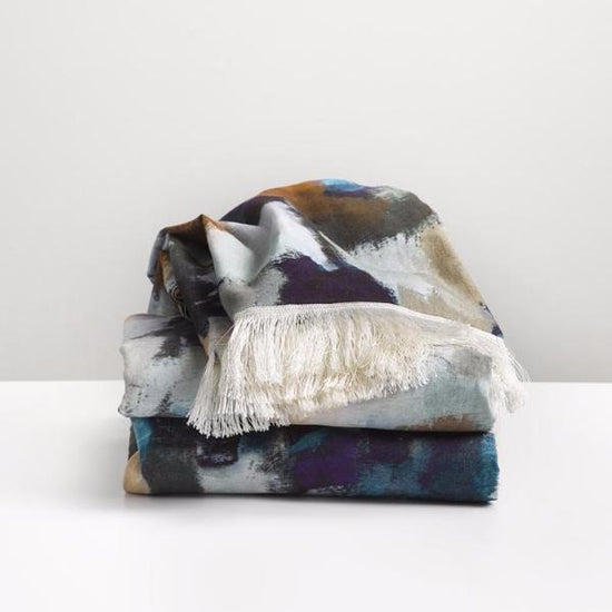 Thread Design Ocean Linen Duvet Cover
