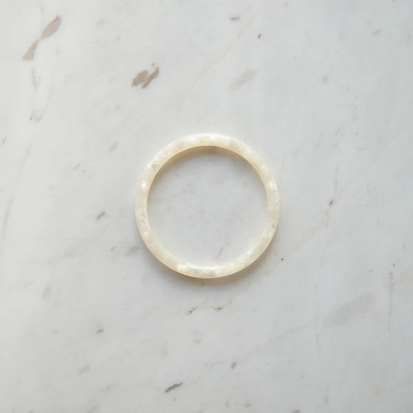 Bold Bangle - Pearly