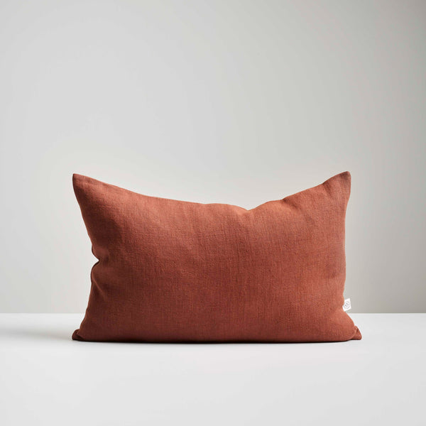 Marsala Heavy Linen Cushion