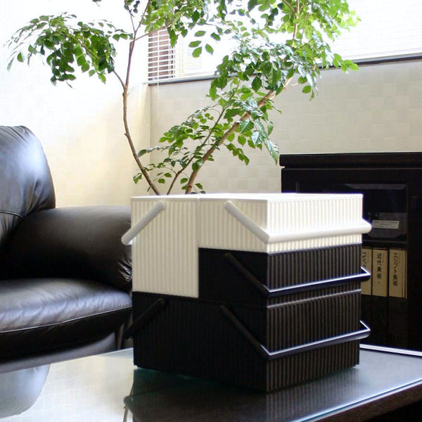 Hachiman Omnioffre Stacking Multi Storage Box in White image 2