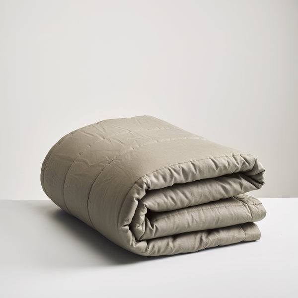 Olive Linen Quilt