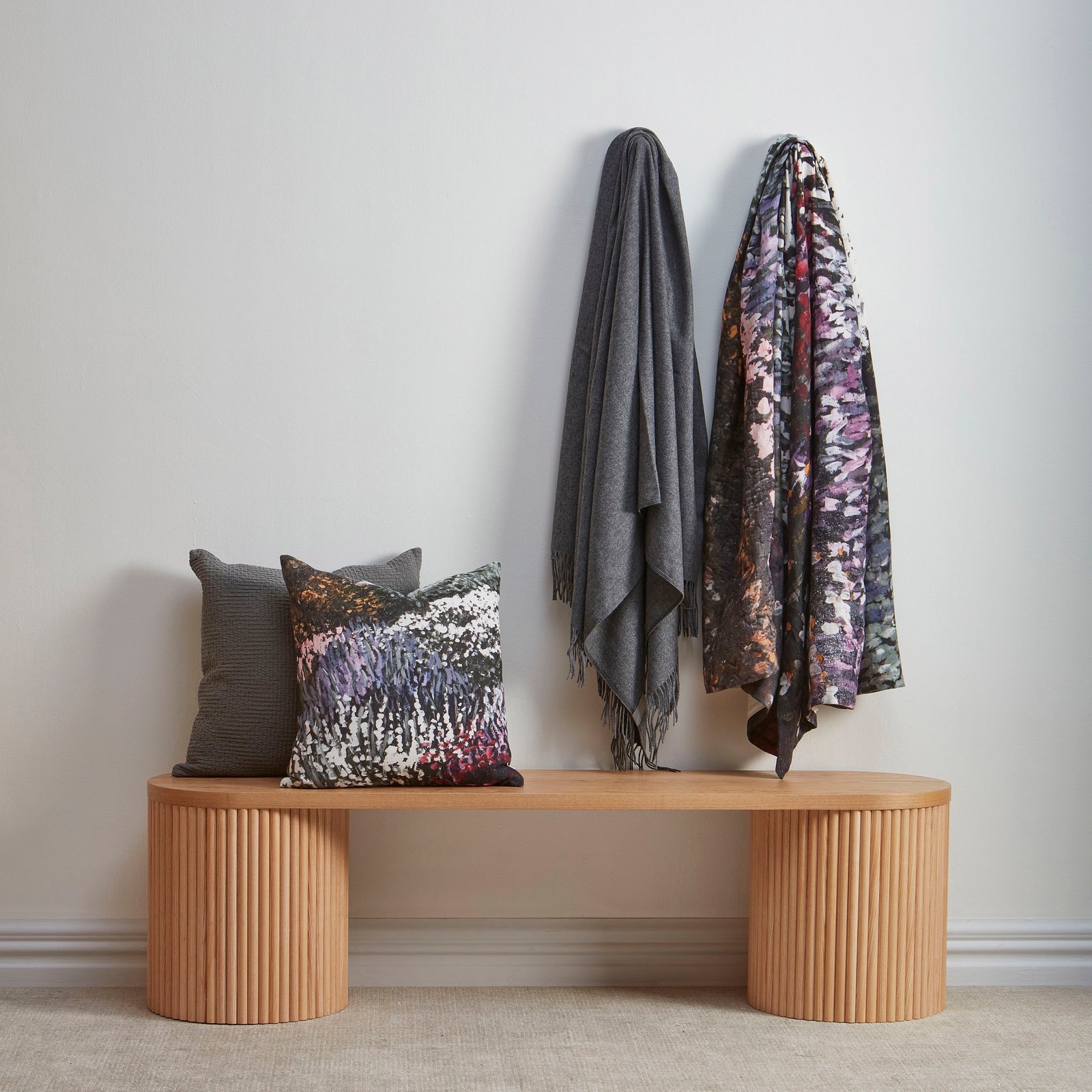 Thrown Thread Thread Design Secret Garden Linen Throw
