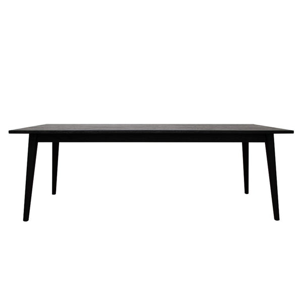 Vaasa Oak Dining Table - Black